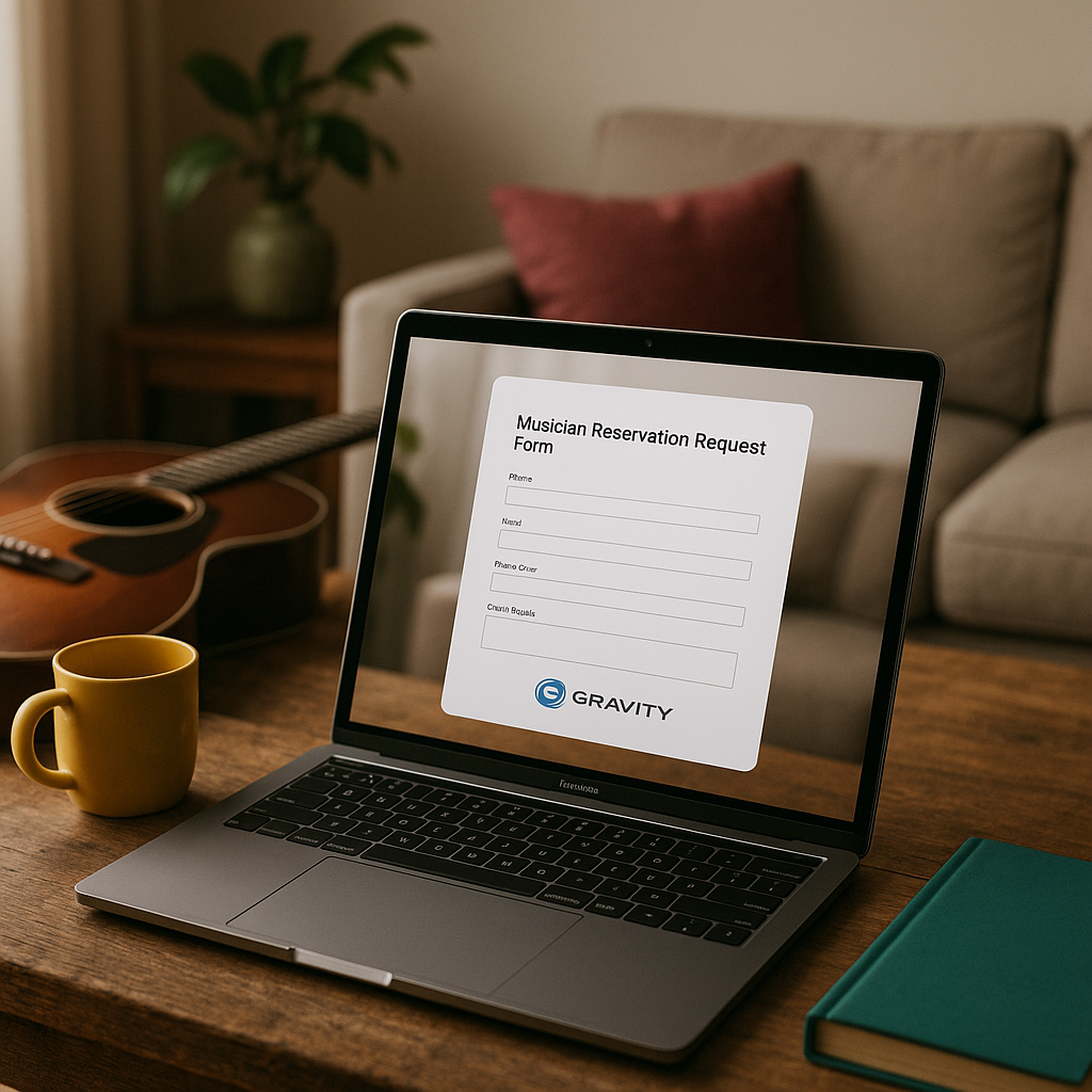 Crea el formulario de solicitud de reservas definitivo para musicos en wordpress con gravity forms