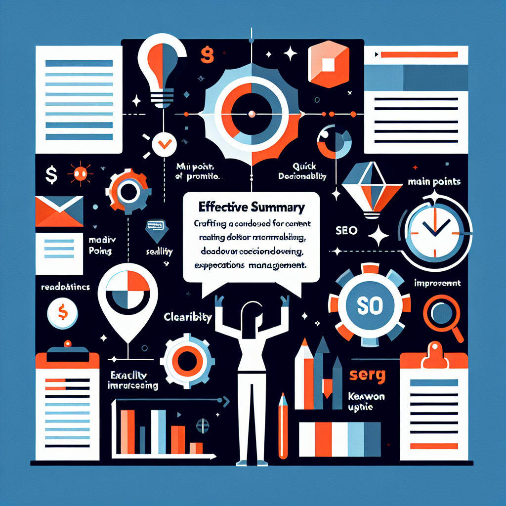 Cómo crear un resumen efectivo para tu contenido