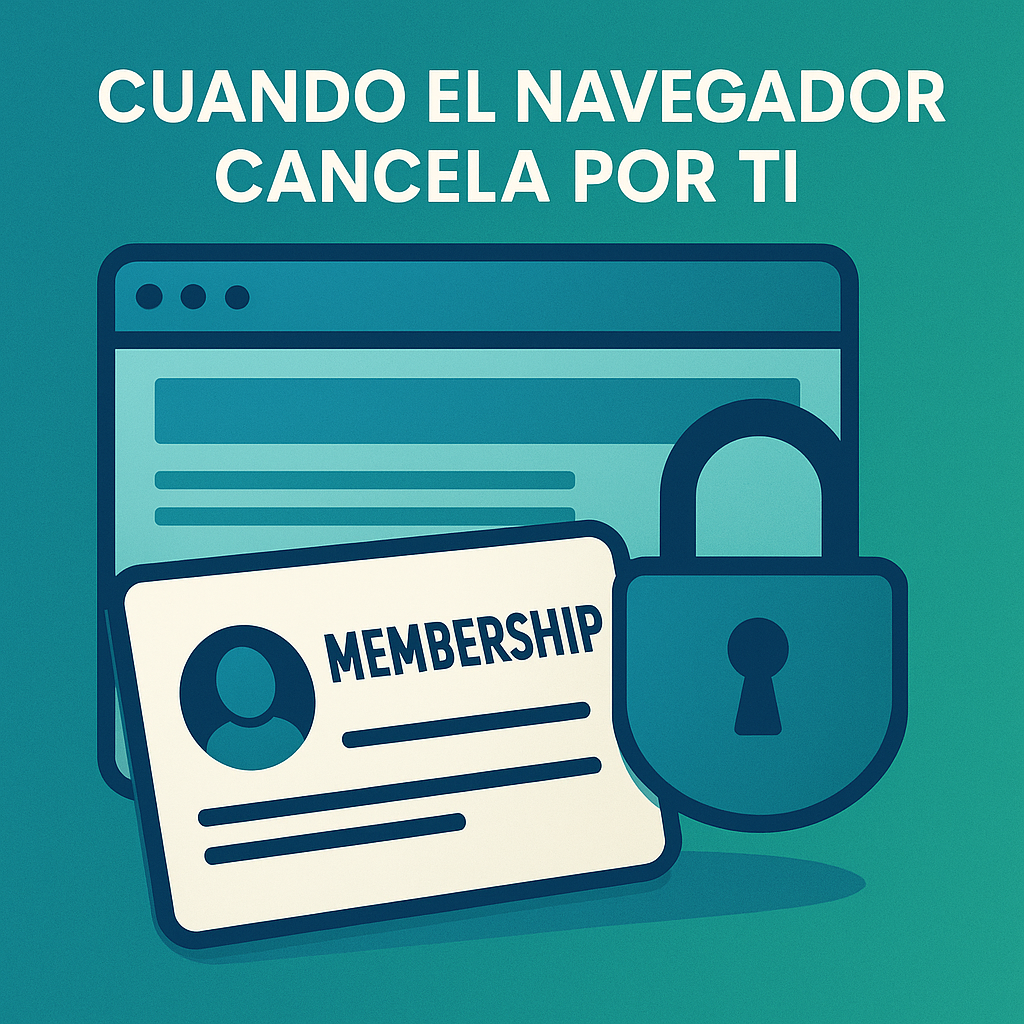 Cuando el navegador cancela tus membresias depurando woocommerce memberships y chrome