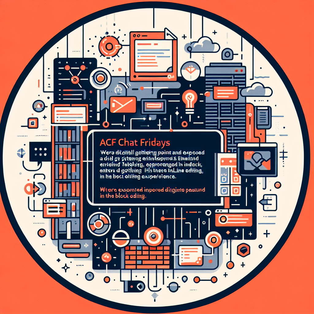 ¡Viernes de Chat ACF: Edición en Línea para Bloques ACF!