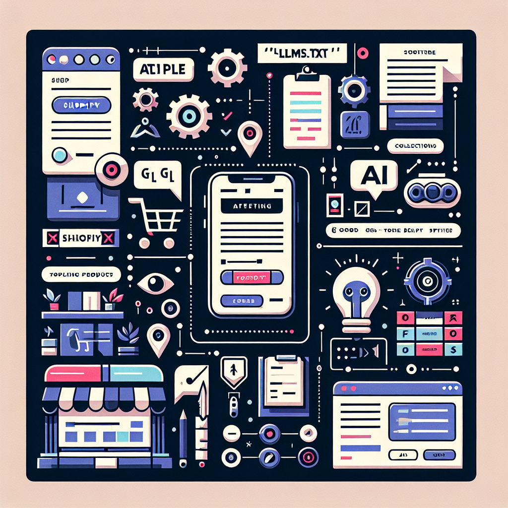 Descubre cómo llms.txt puede guiar a la IA hacia tus mejores productos en Shopify Descubre cómo llms