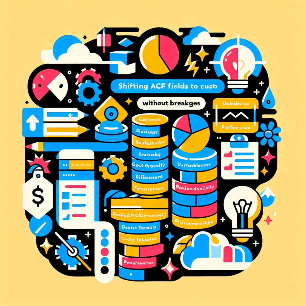 Descubre cómo trasladar los campos ACF a tablas personalizadas sin romper nada: ¡Guía esencial para desarrolladores! Descubre cómo trasladar los campos ACF a tablas personalizadas sin romper nada: ¡Guía esencial para desarrolladores!