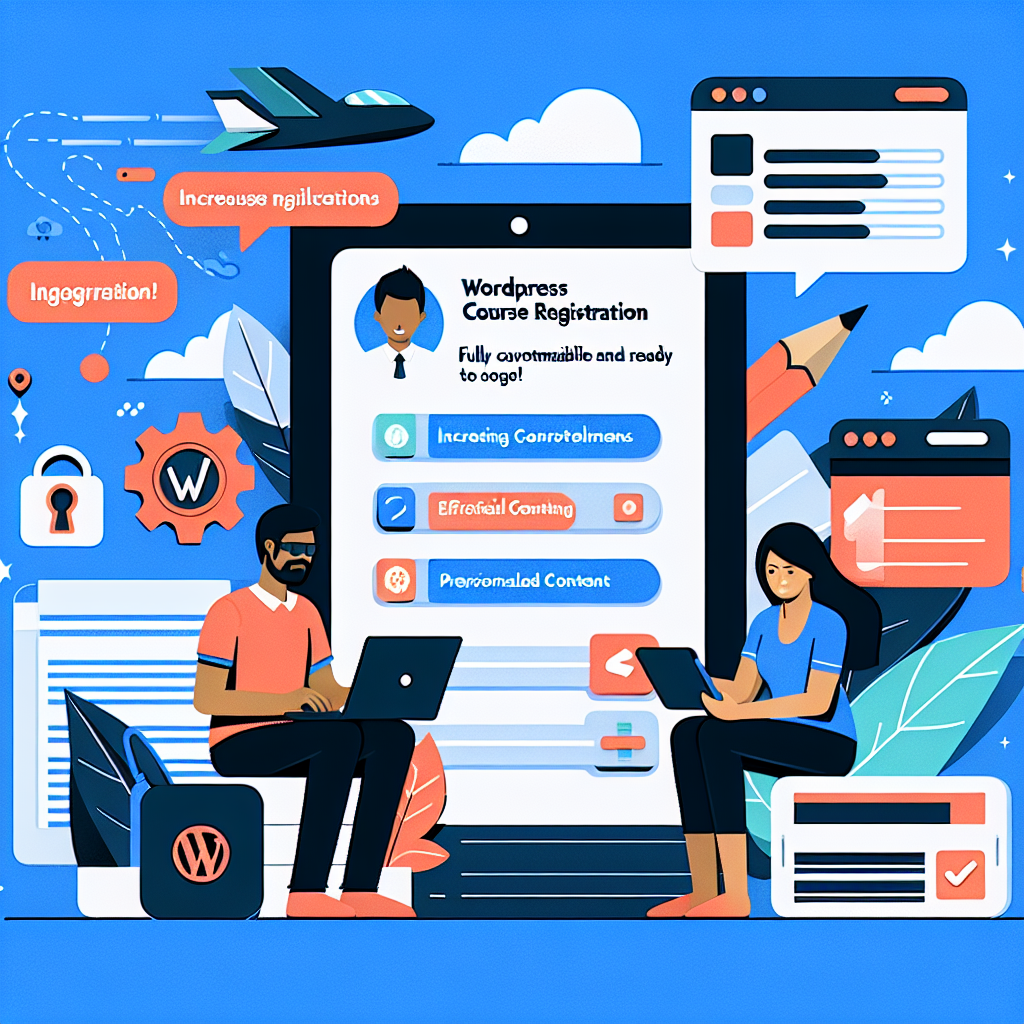 Plantilla de formulario de inscripción de cursos para WordPress: ¡Totalmente personalizable y lista para usar! Plantilla de formulario de inscripción de cursos para WordPress: ¡Totalmente personalizable y lista para usar!