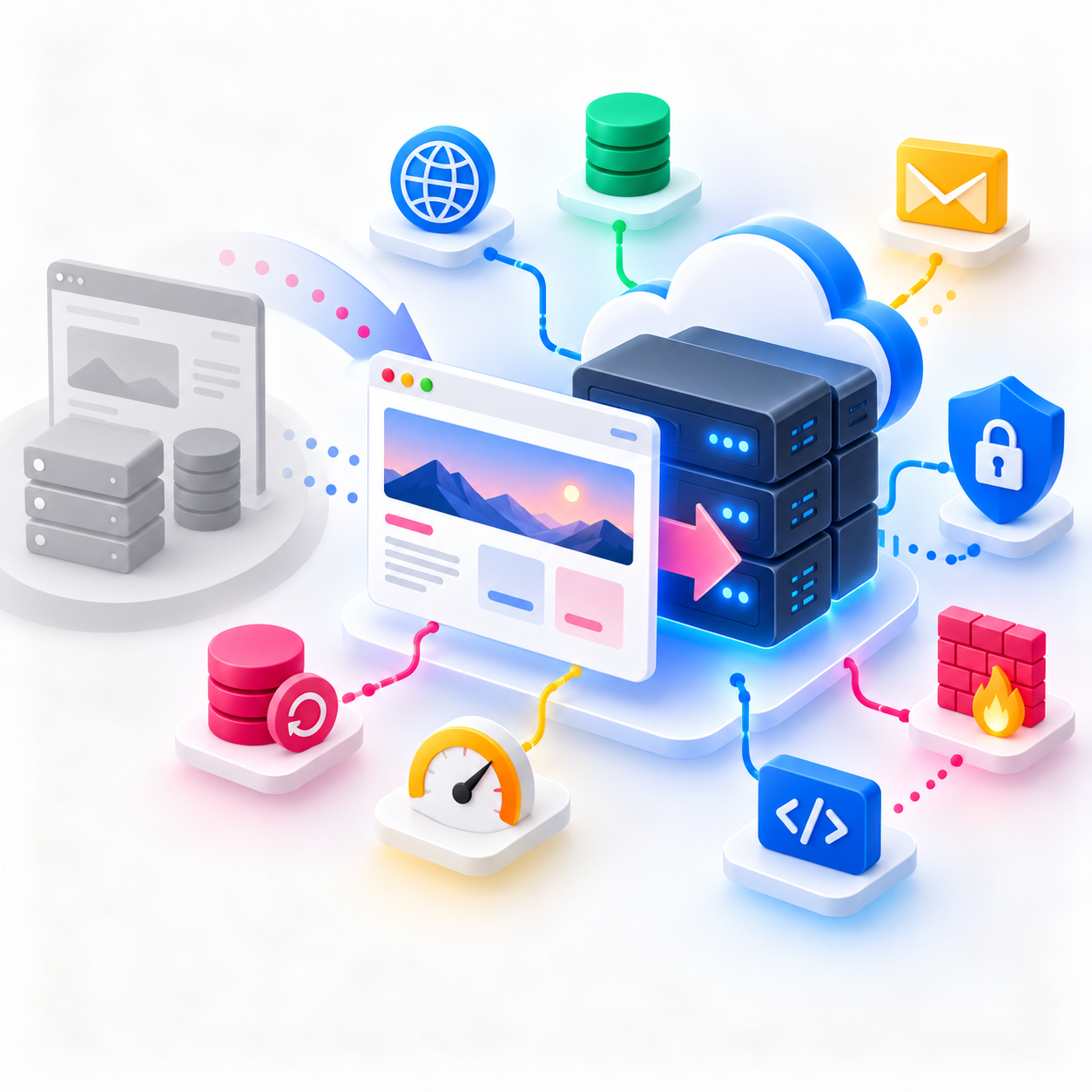 Que cambia cuando una web debe ponerse en produccion en un hosting externo
