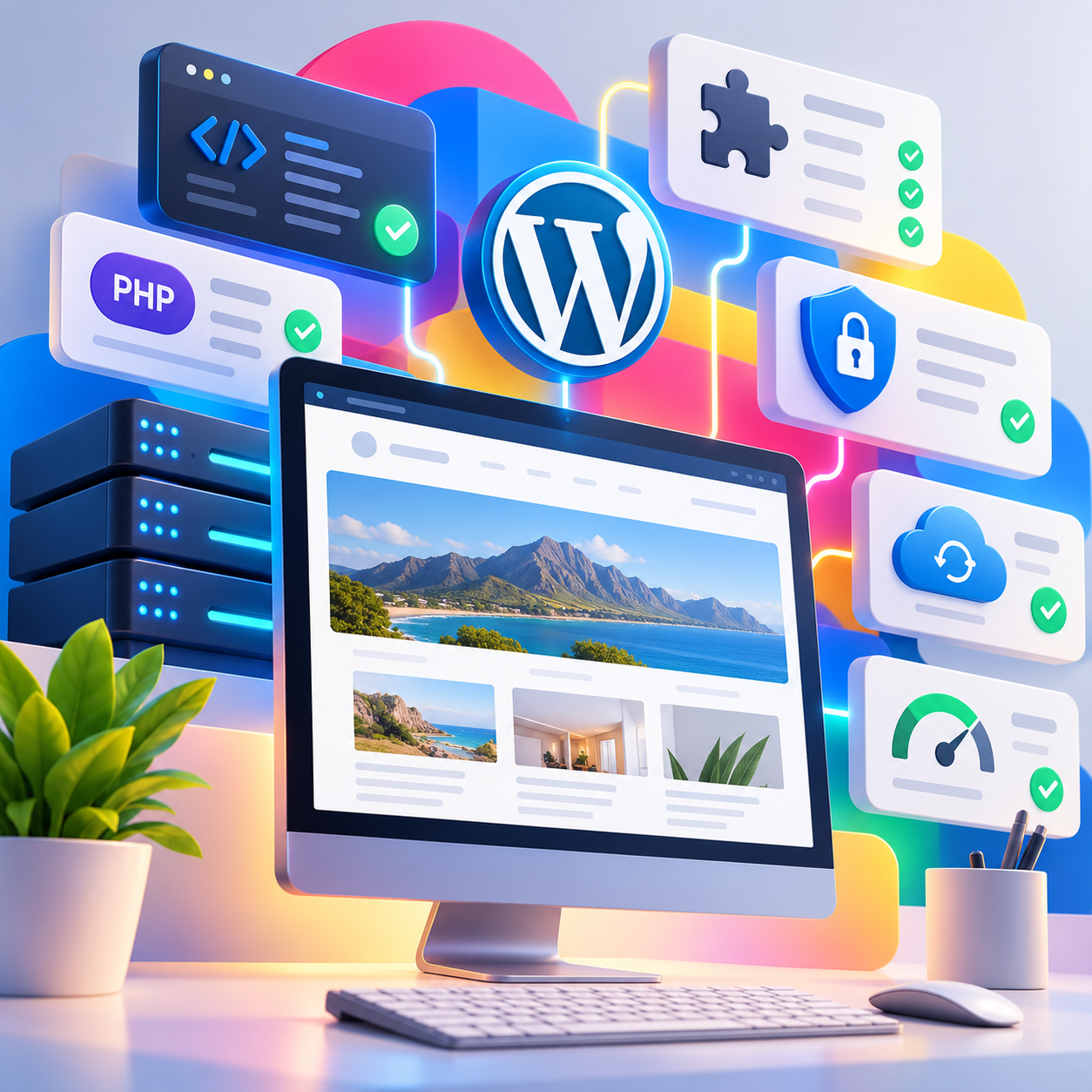 Tu web wordpress funciona pero esta realmente mantenida